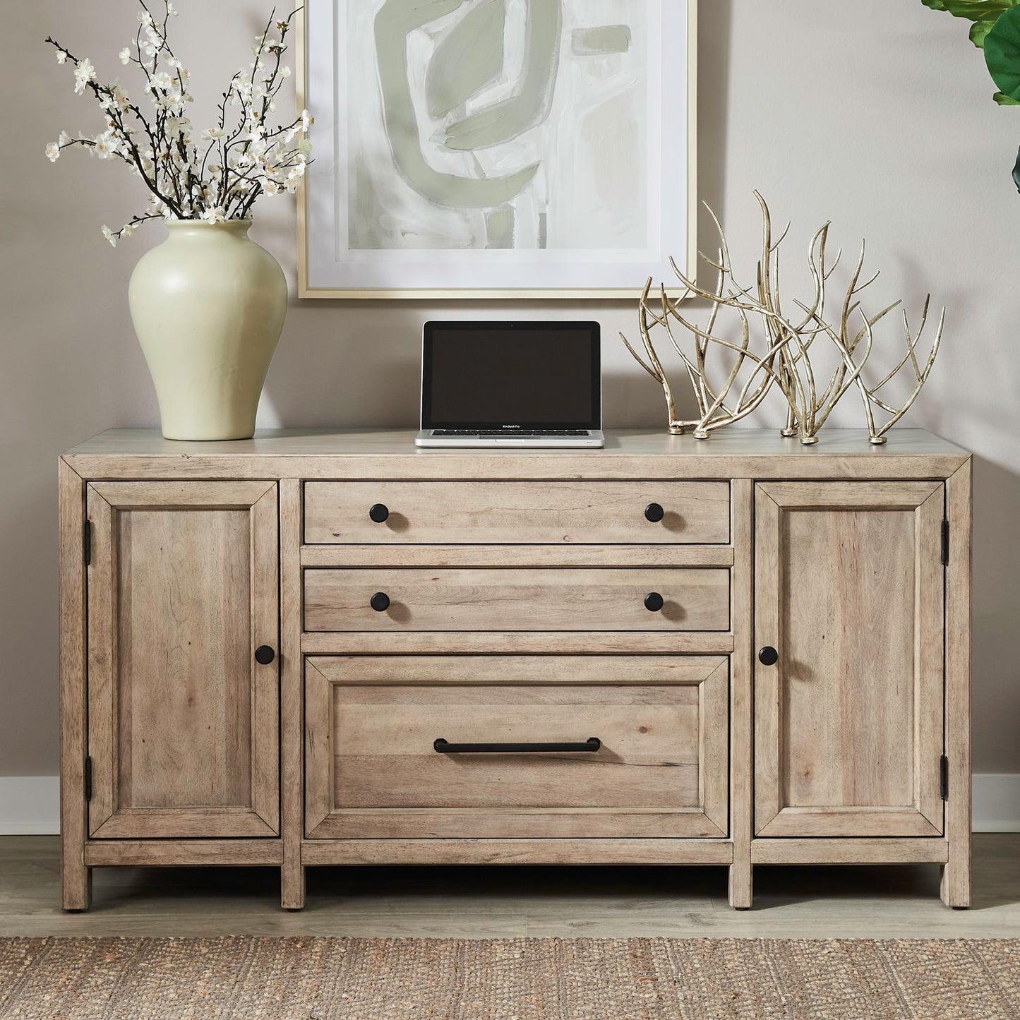 Proximity Place - Credenza - Barley Buff