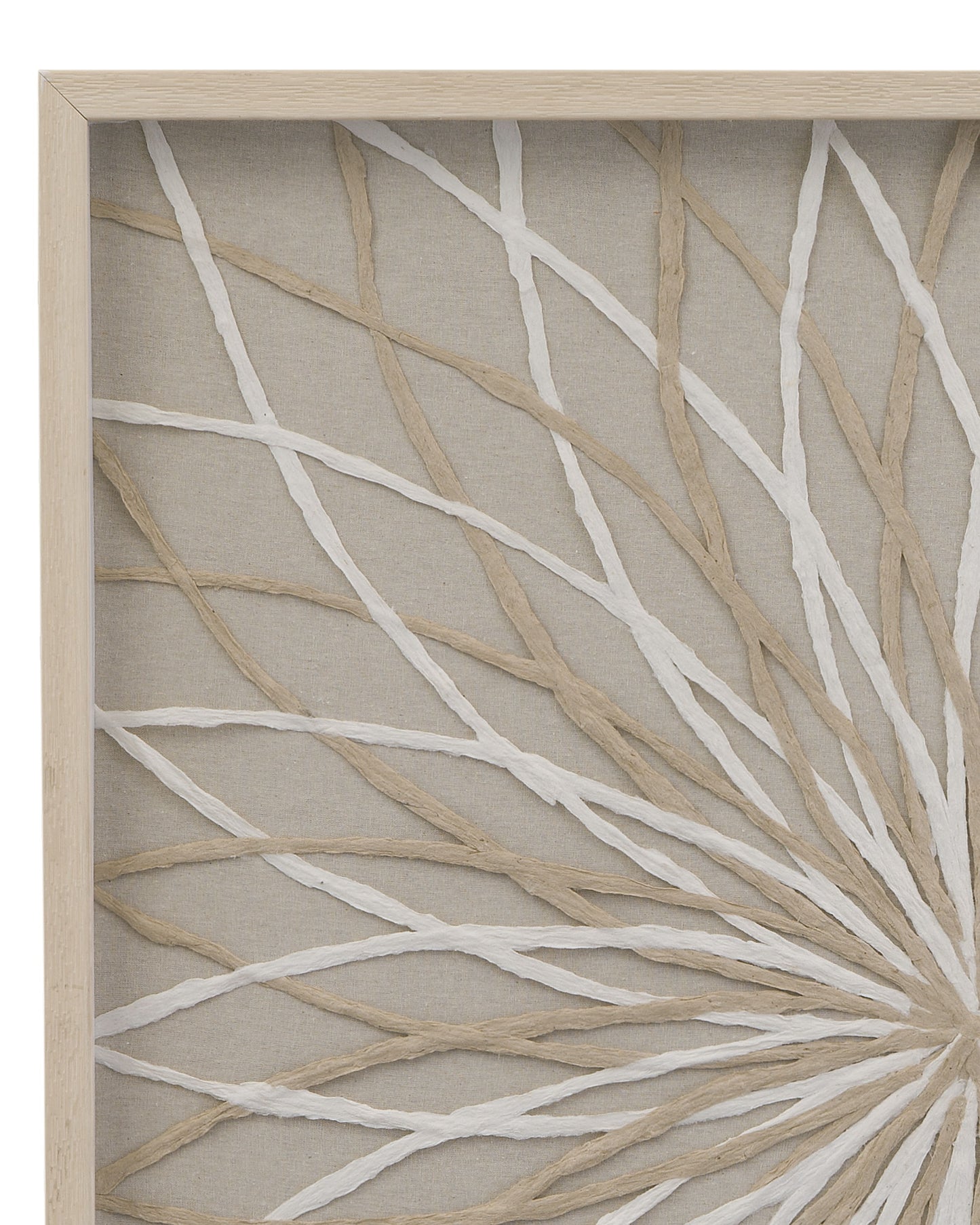 Bengaline Canvas Art - Beige