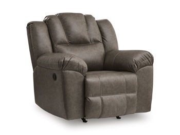 Lowilla - Rocker Recliner - Driftwood
