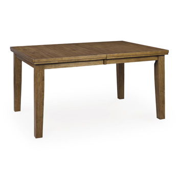 Urbinforte - Dining Room Butterfly Extension Table - Light Brown