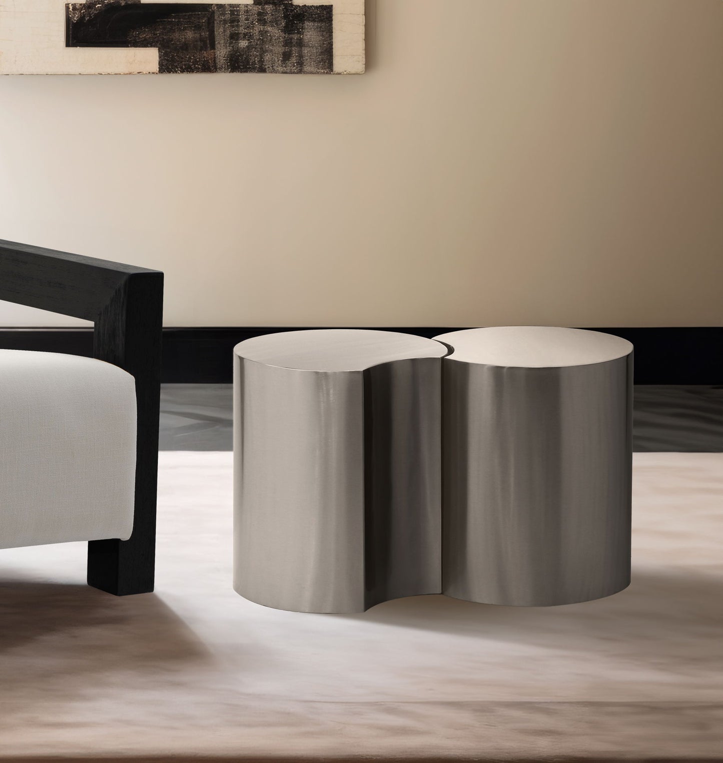 Dimple - 2 Piece Modular End Table