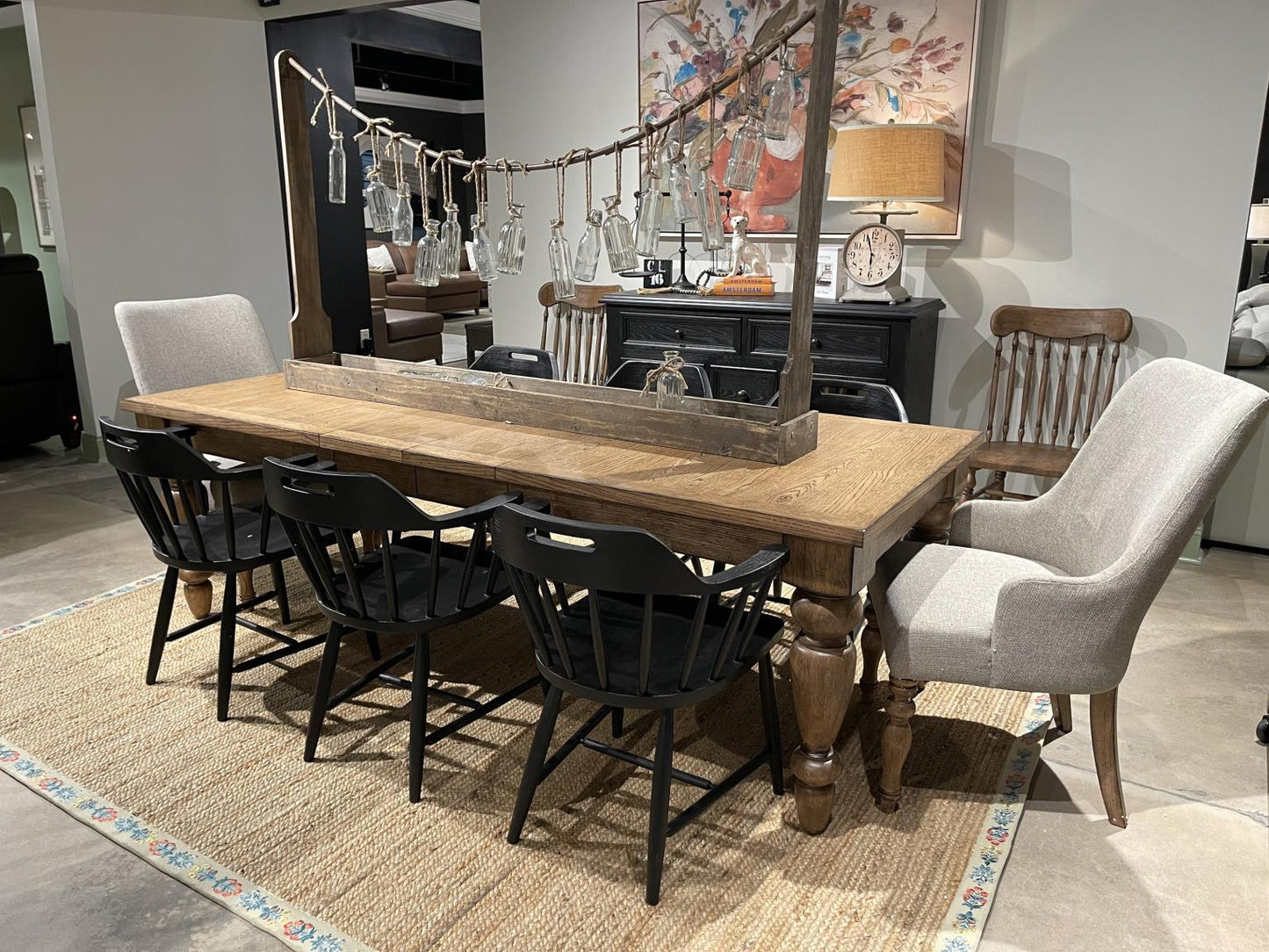 Vintage Market - Counter Height Chair (Set of 2) - Barnwood Oak