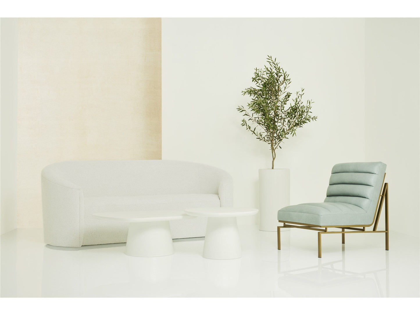 Tranquility / Miranda Kerr Home - Nesting Cocktail Tables - White
