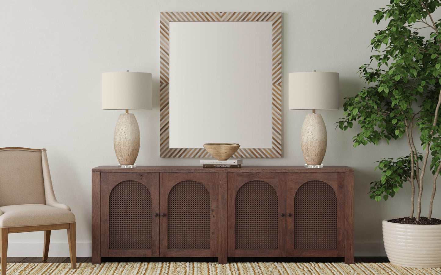 Walsh - Server - Dark Brown