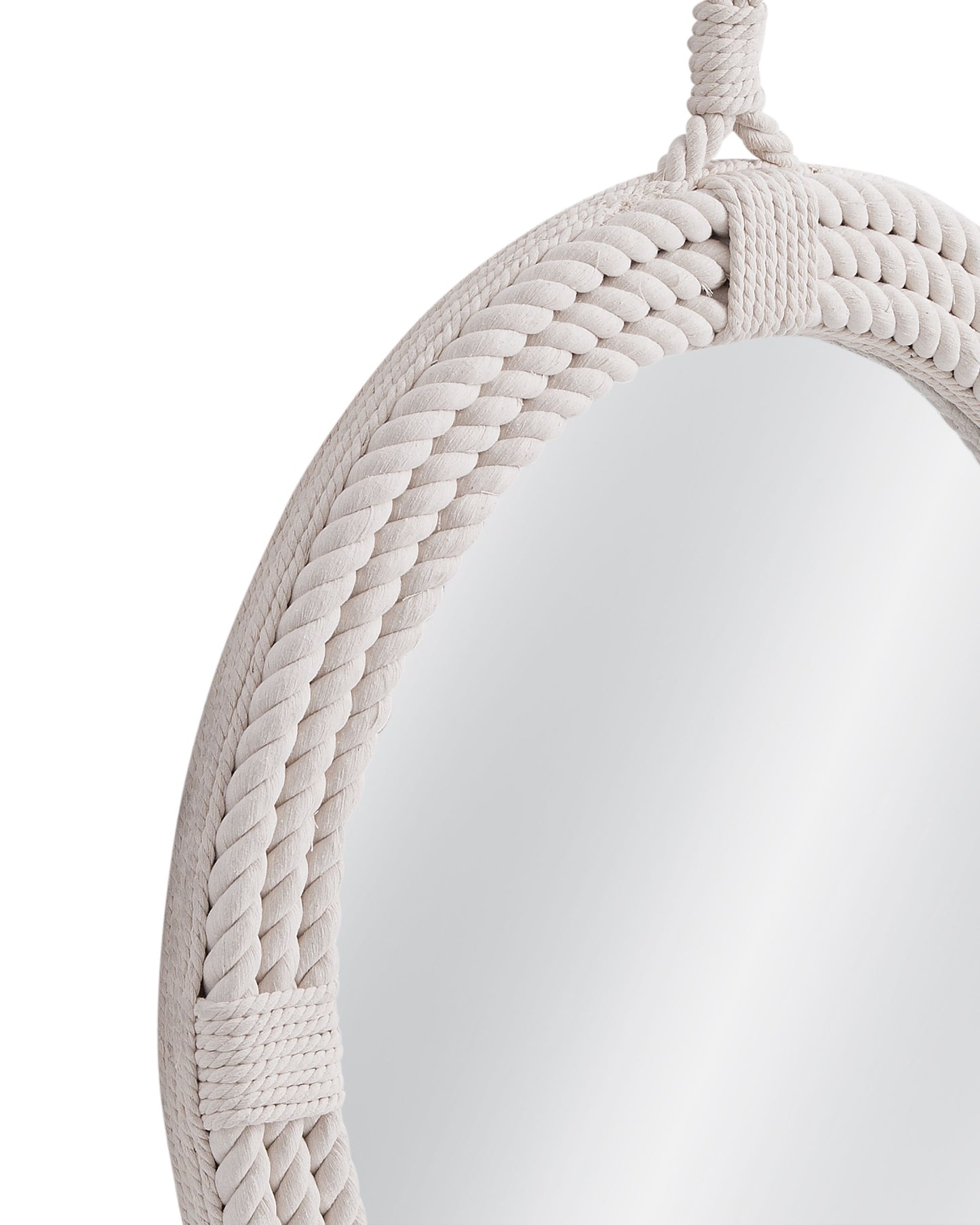 Guedry - Wall Mirror - Natural Rope