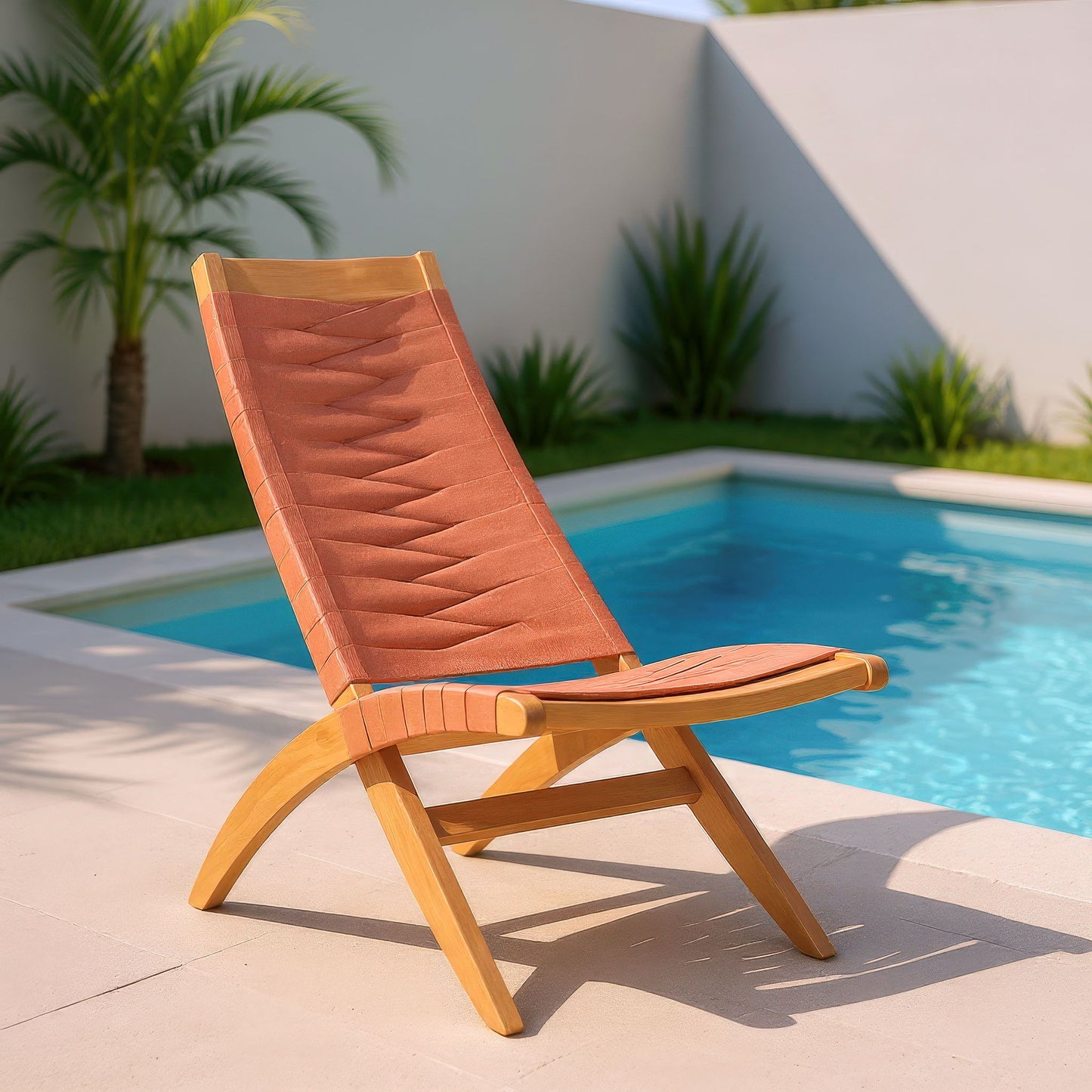 Rova - Lounge Chair - Terracotta