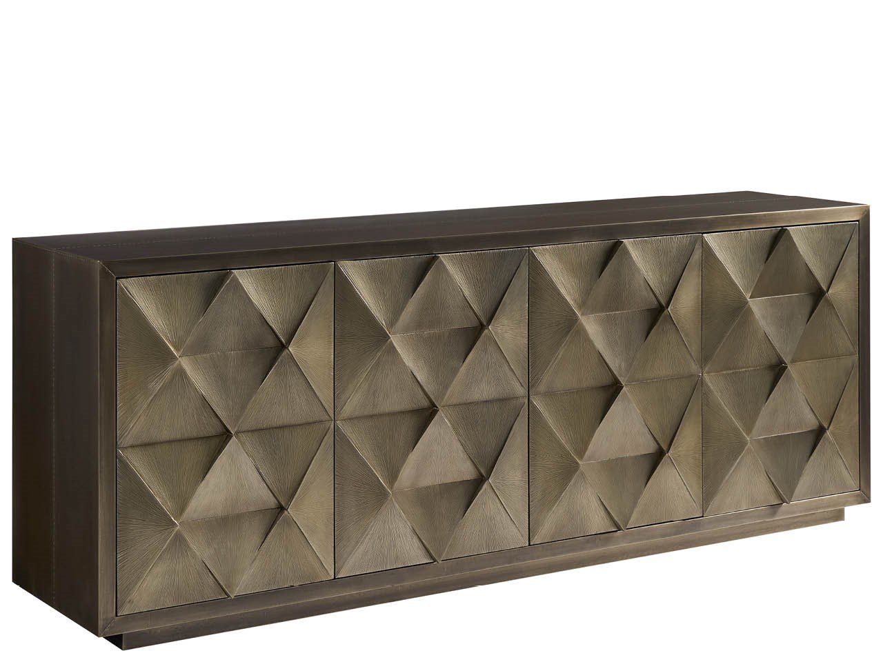 Modern - Origami Credenza - Bronze