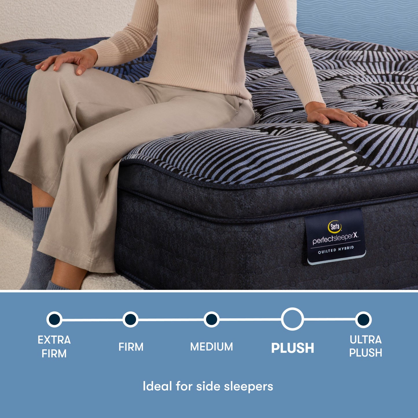 Perfect Sleeper X - 15" Max Hybrid Plush Pillow Top Mattress