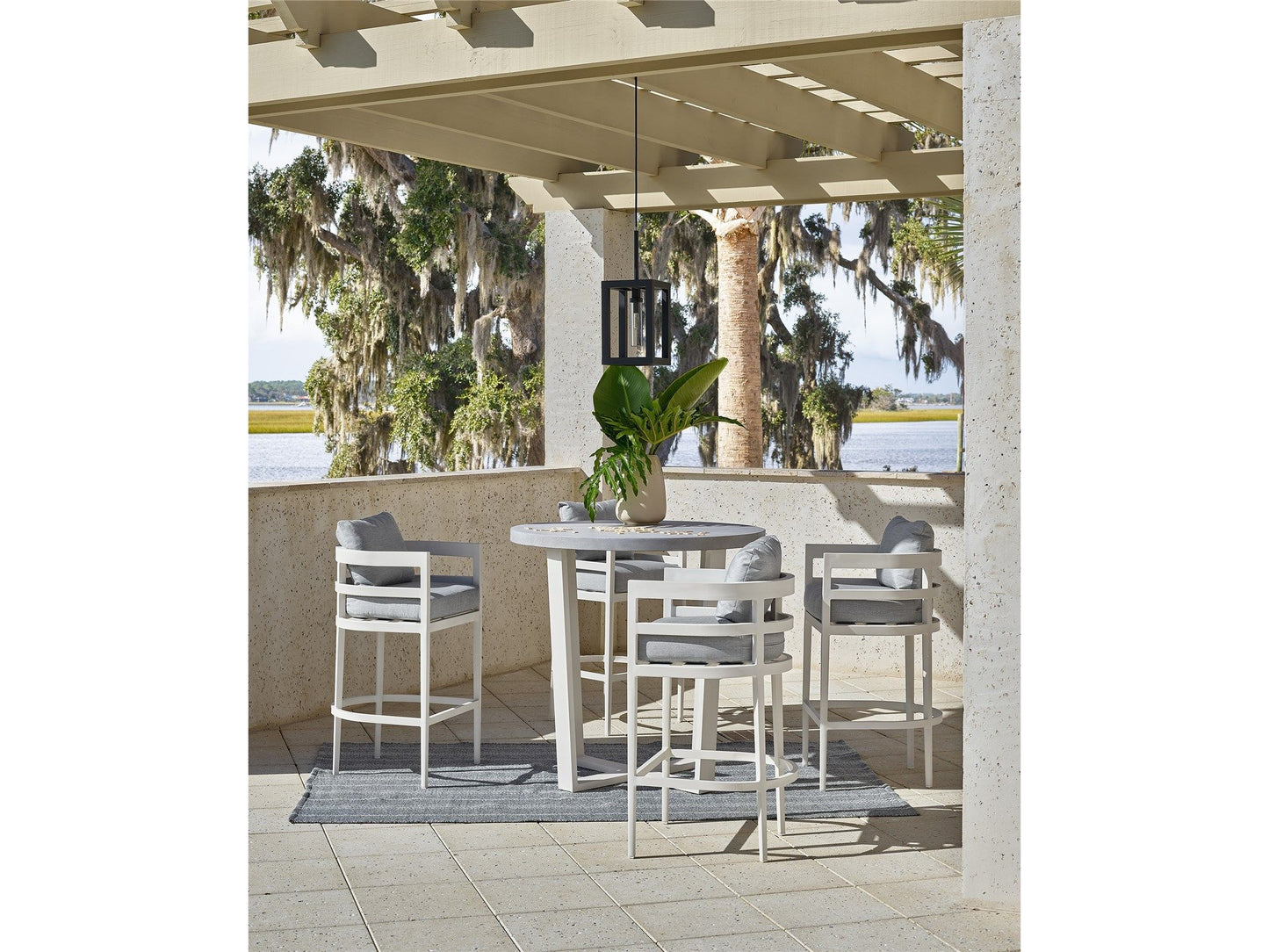 Coastal Living Outdoor / South Beach - Bar Table - Gray