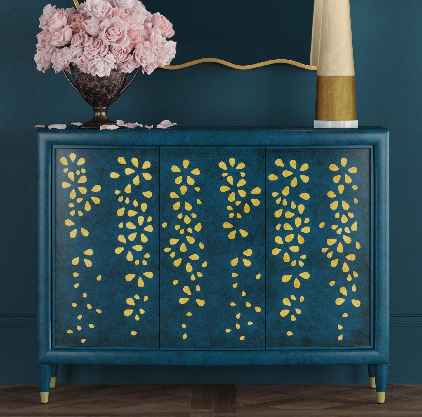 Argento - Hall Cabinet - Antique Blue