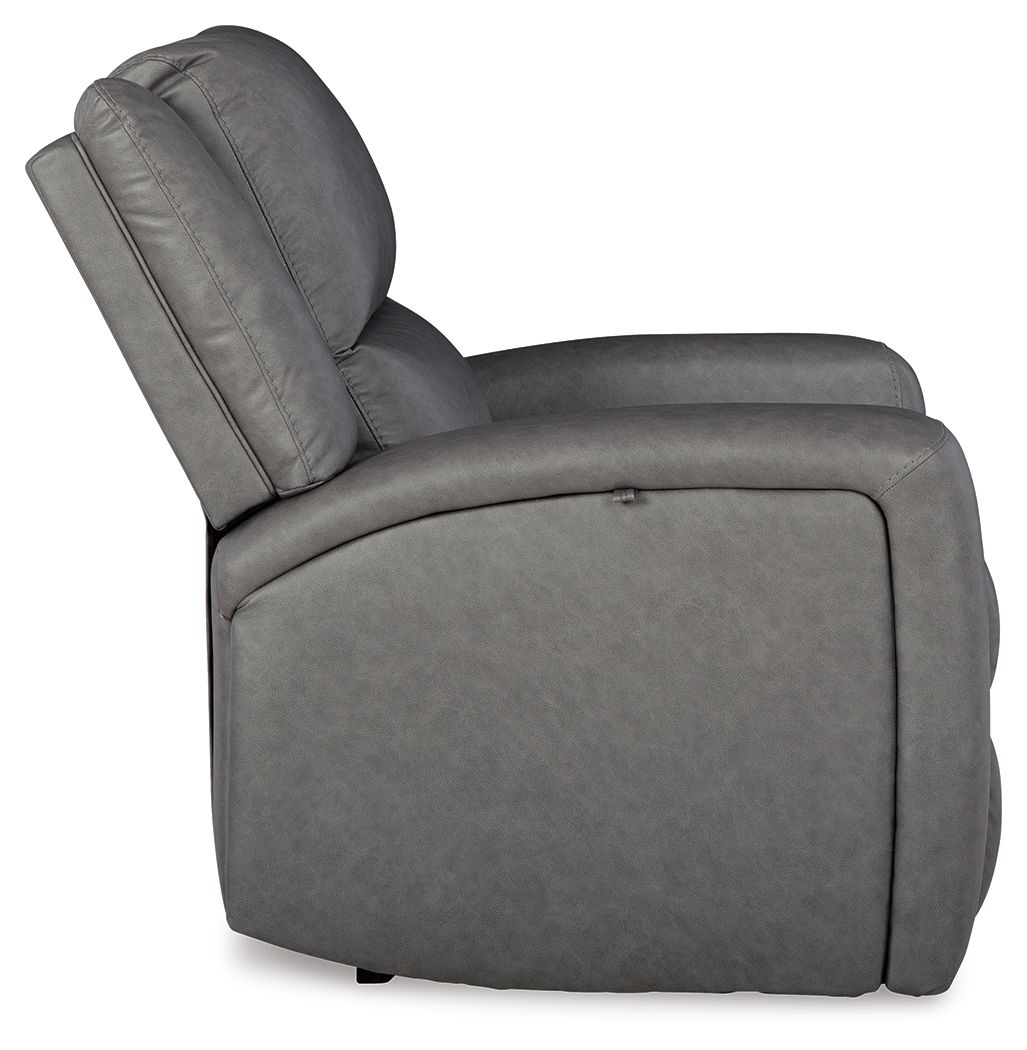 Brixworth - Zero Wall Recliner - Slate