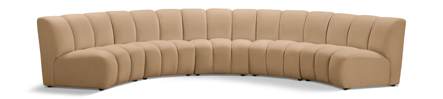 Infinity - 5 Piece Modular Sectional - Camel