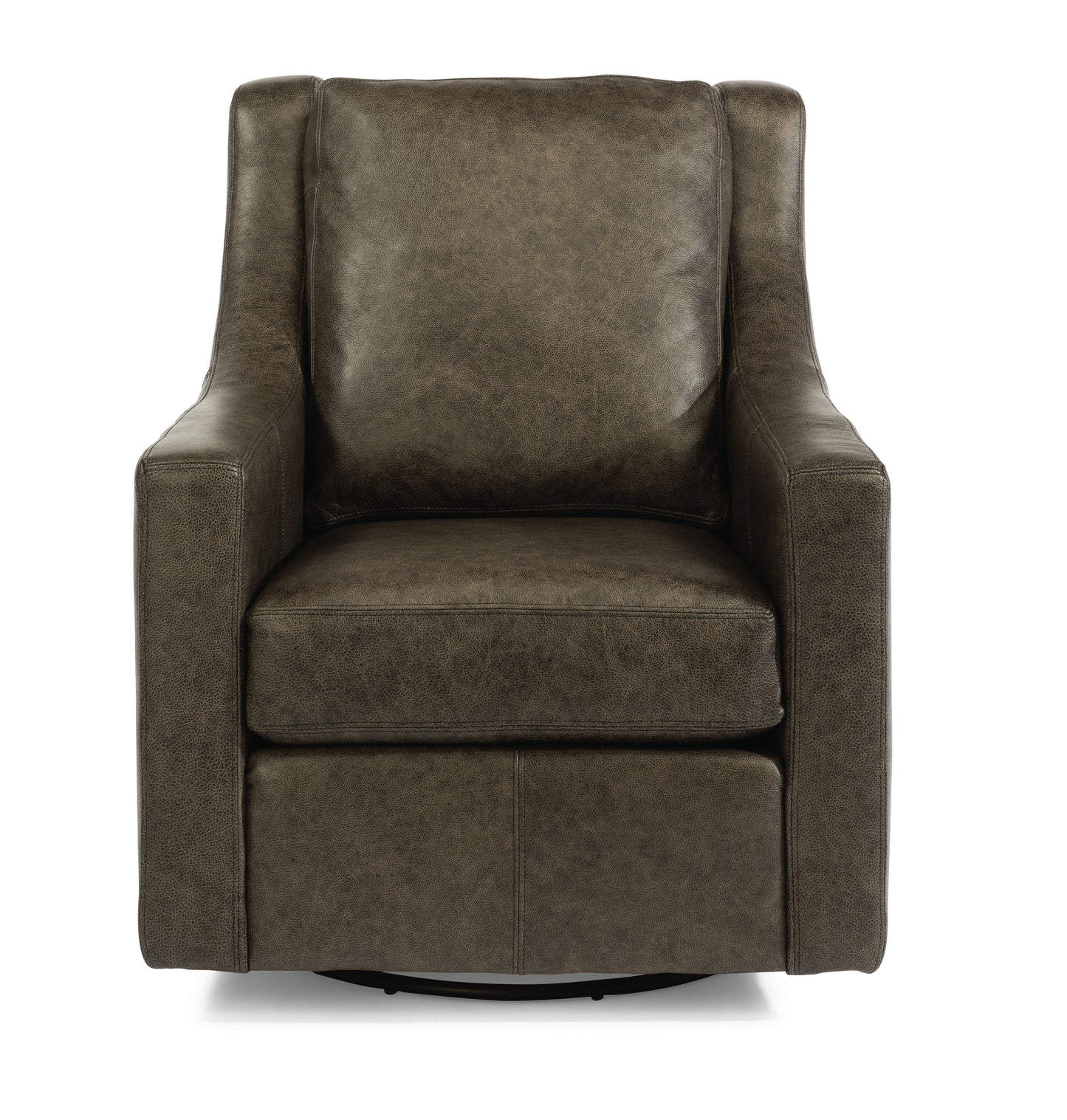 Murph - Leather Stationary Swivel Chair