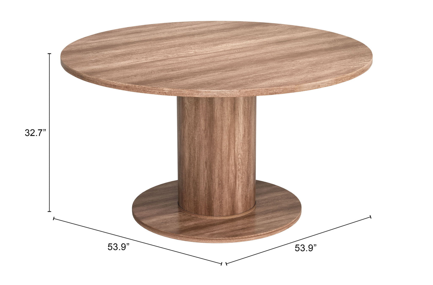 Vault - 2 in 1 Table - Brown