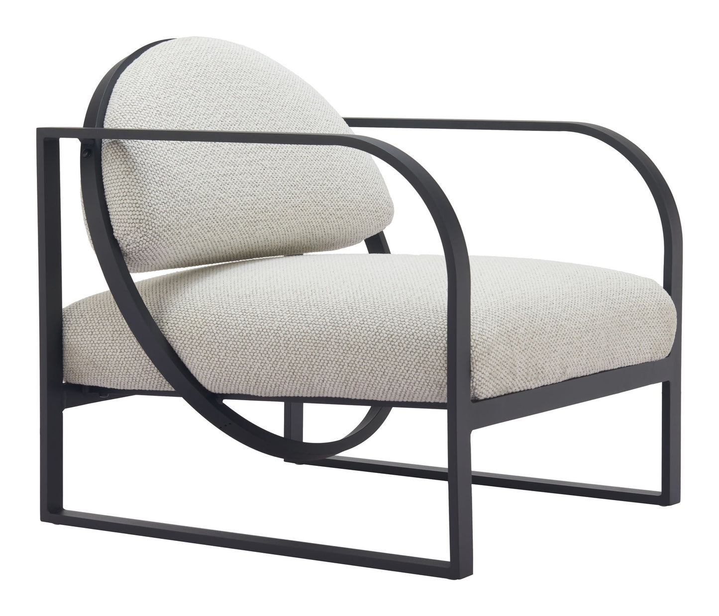 Flakt - Outdoor Accent Chair - Ivory