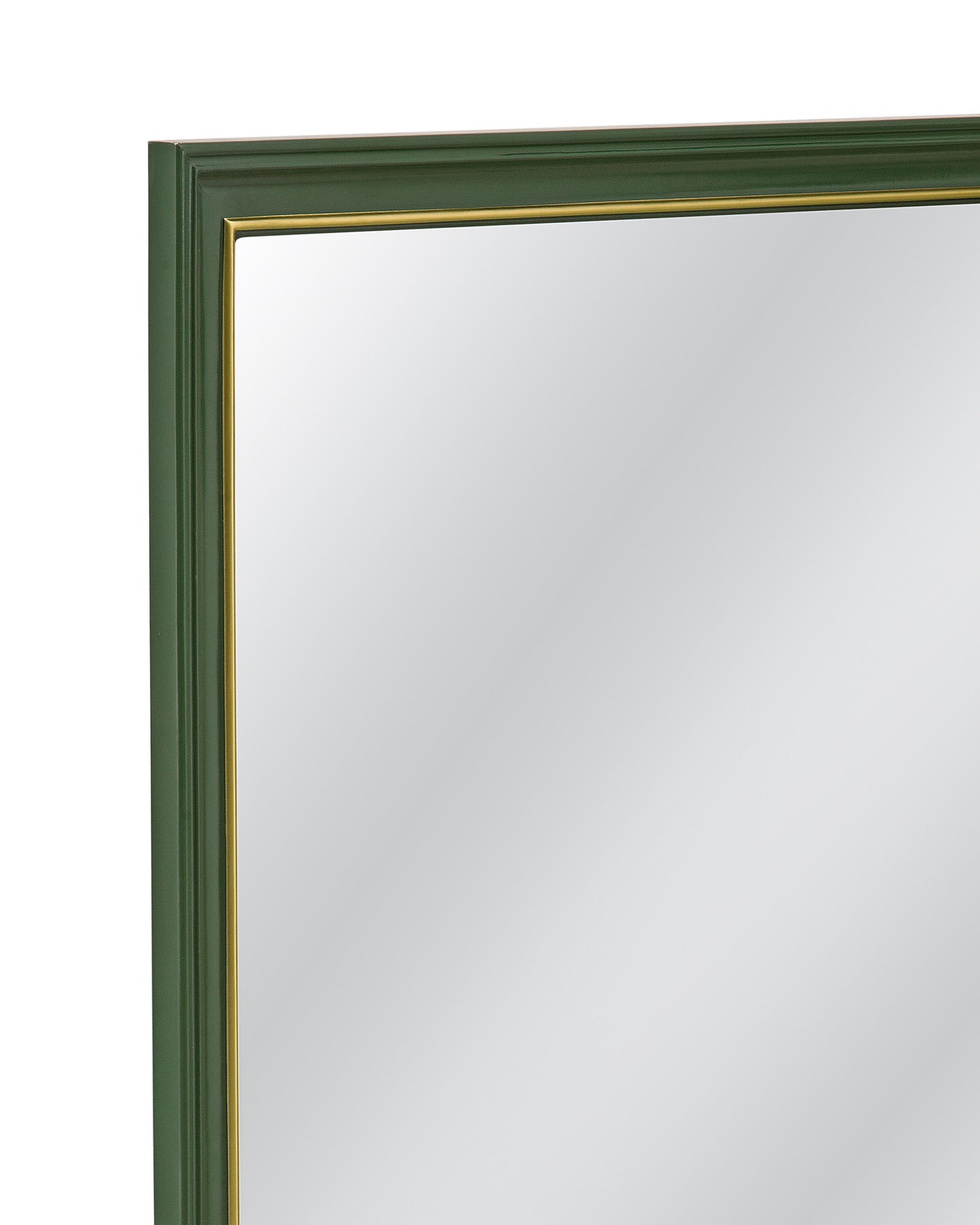 Malvern - Wall Mirror - Green / Gold