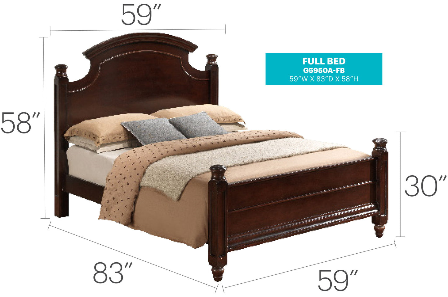Glory Furniture - Summit - Bed