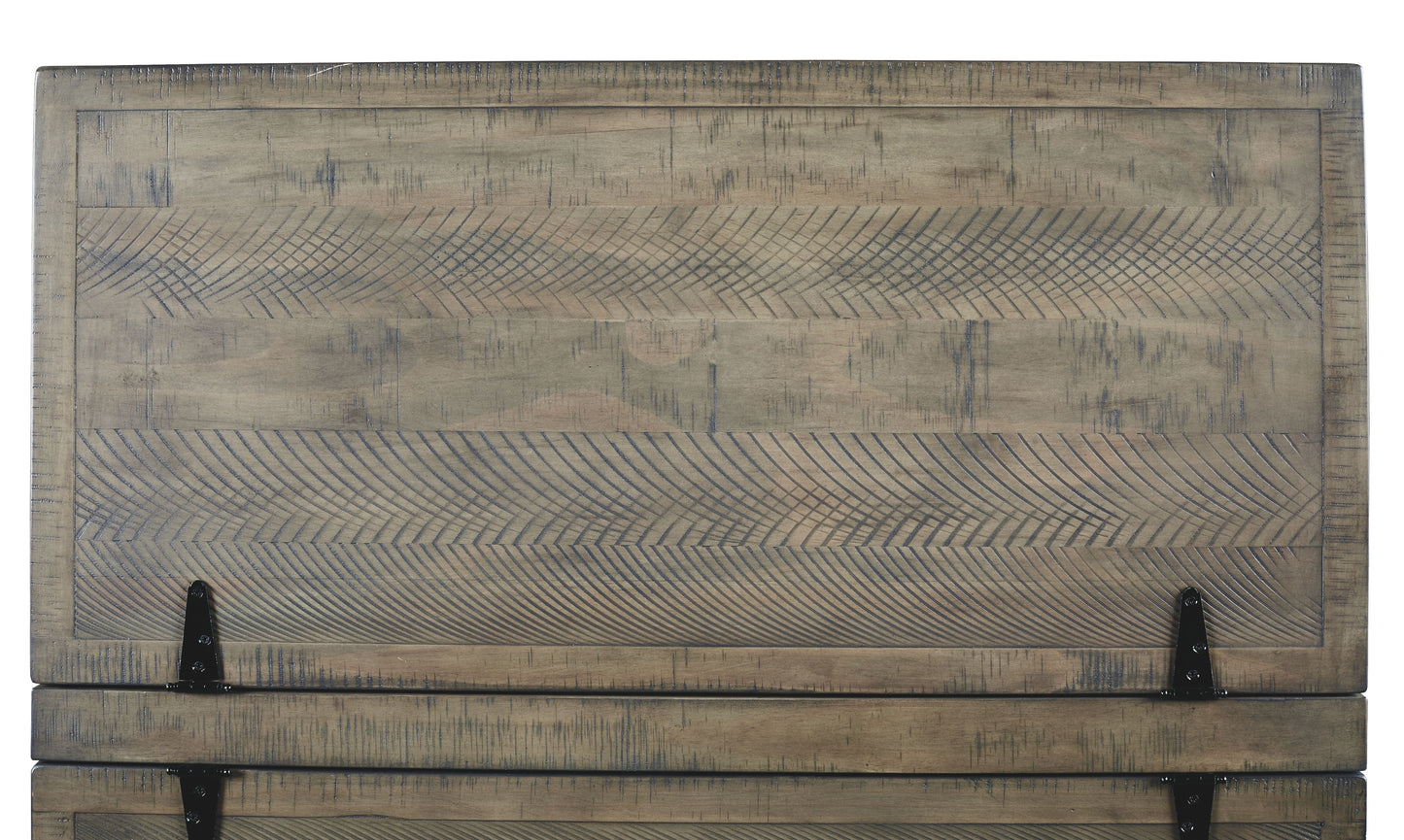 Aldwin - Cocktail Table With Storage - Square - Gray