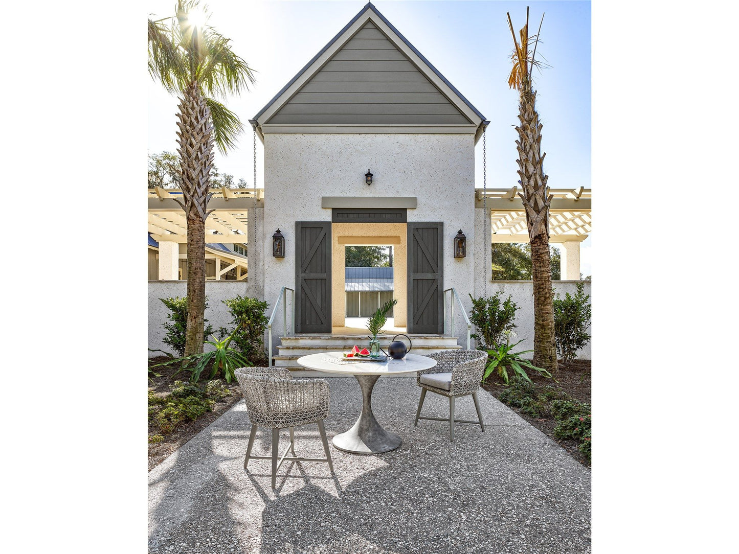 Coastal Living Outdoor / Santa Cruz - Dining Table - Dark Gray