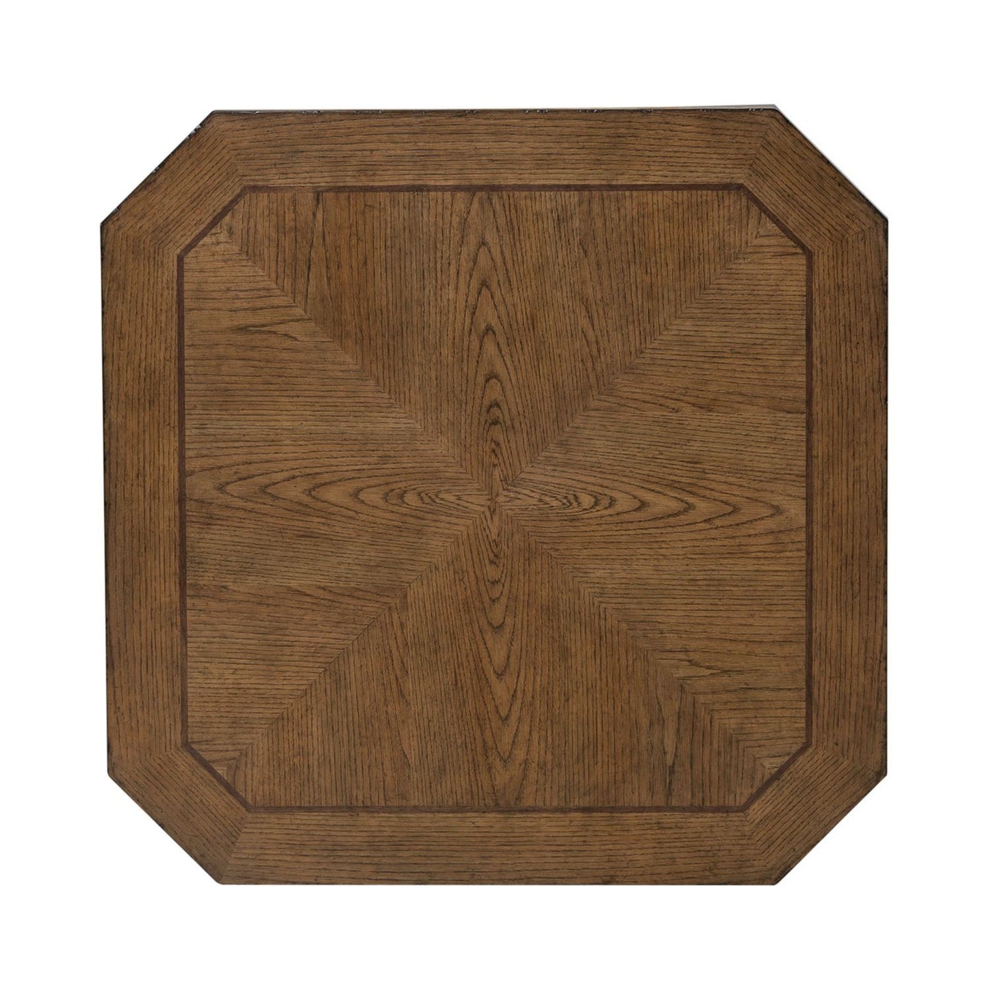 Carolina Park - Octagonal Cocktail Table - Brown