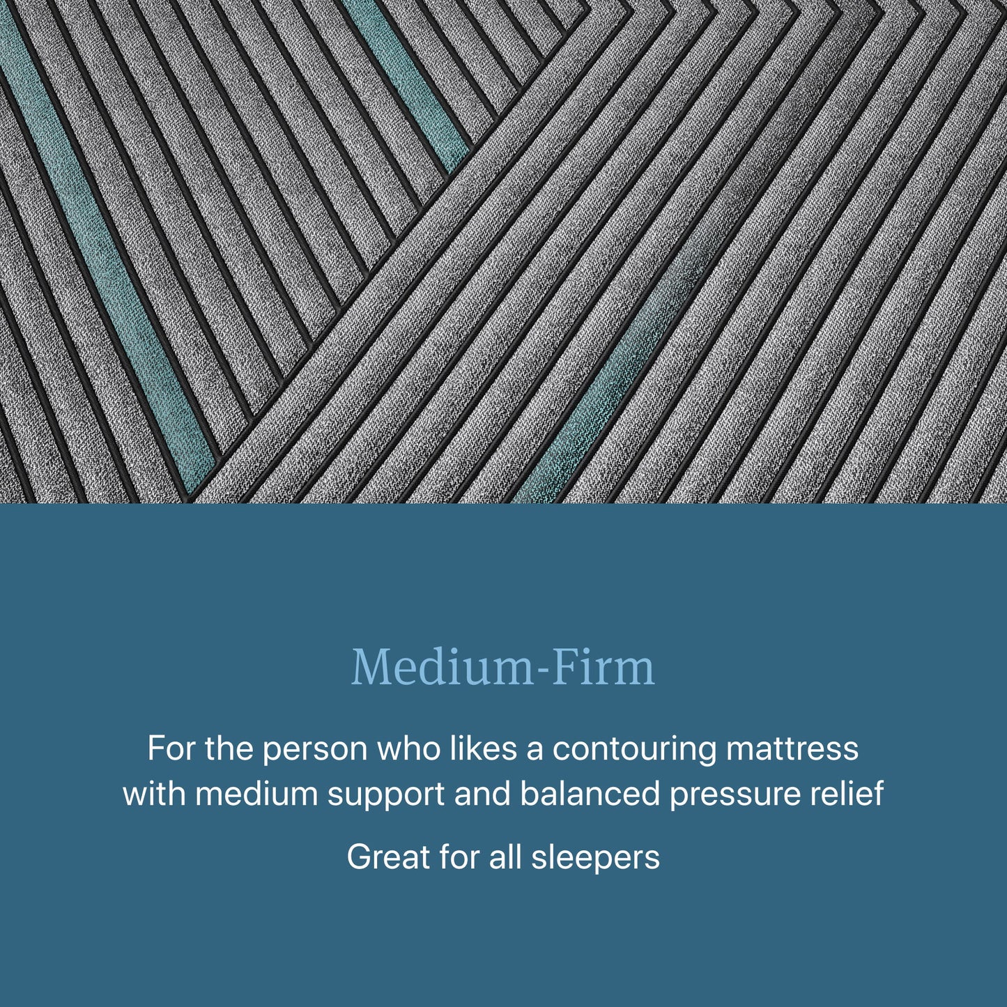 Beautyrest - Level Two Hybrid Medium Firm Mattress