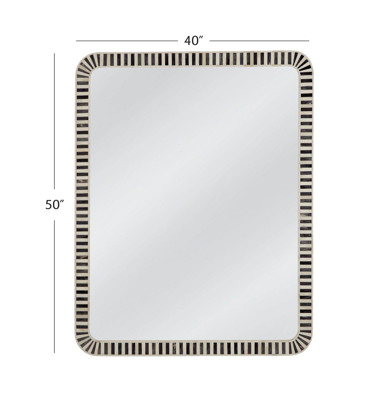 Cyrus - Wall Mirror - White