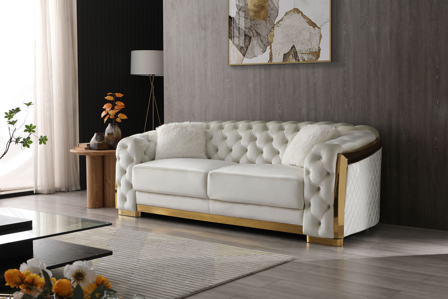 Lexi - Sofa - Ivory