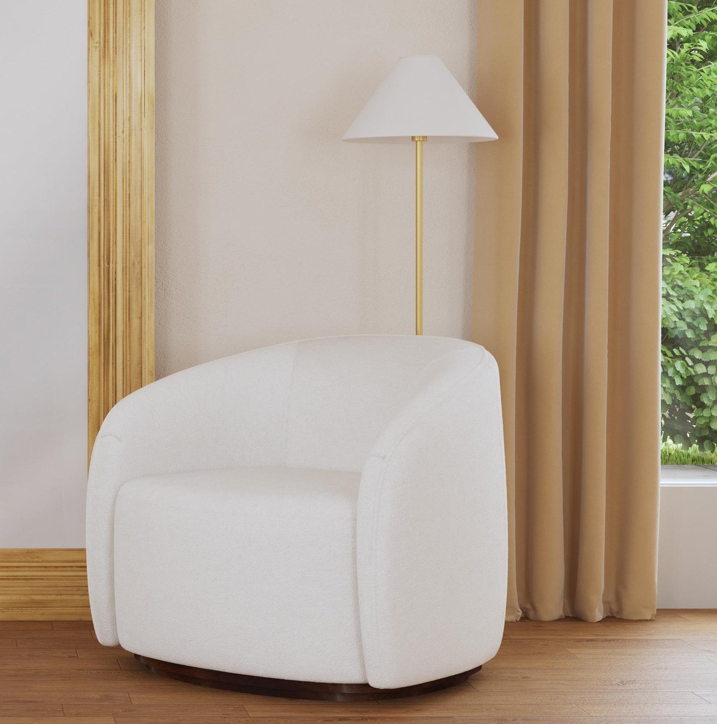 Rutland - Floor Lamp - Gold