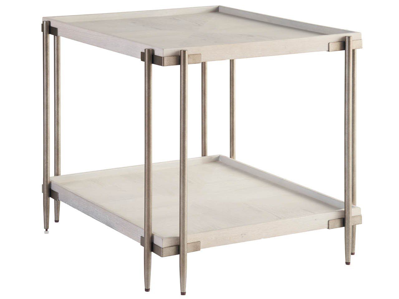 Avaline - Selkie End Table - Bronze / Gray