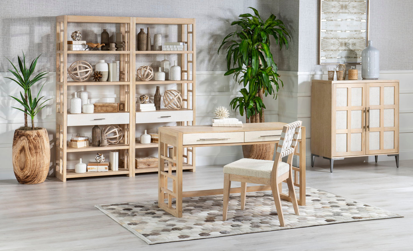 Biscayne - Upholstered Side Chair (Set of 2) - Beige