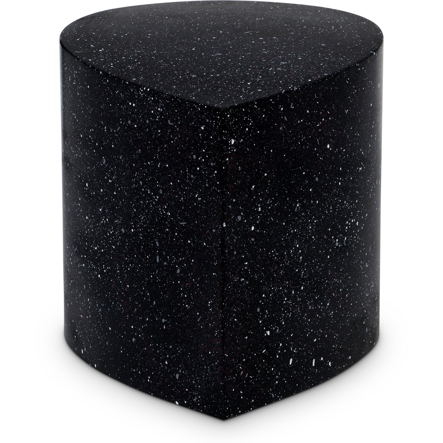 Petal - Iron Coffee Table - Black Terazzo