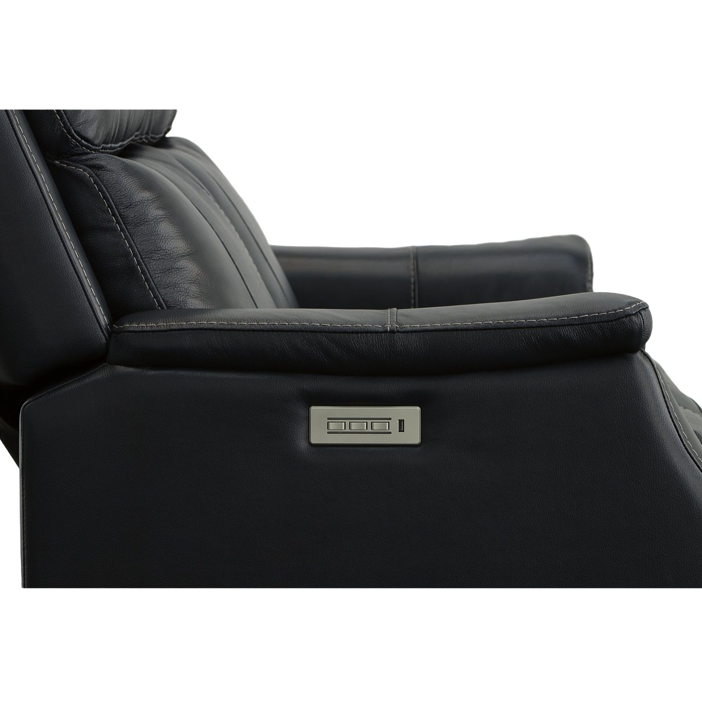 Easton - Power Reclining Loveseat With Power Headrests & Lumbar - Ocean