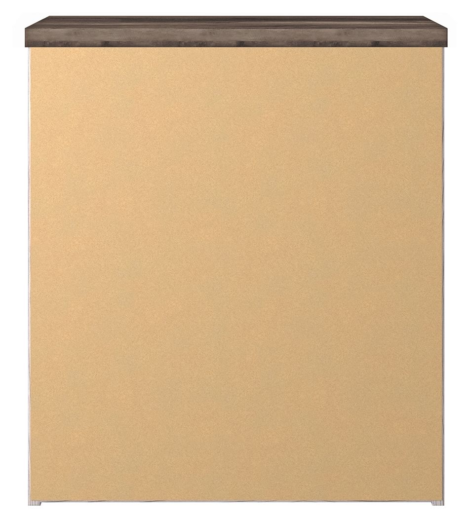 Gerridan - Two Drawer Night Stand - White / Gray