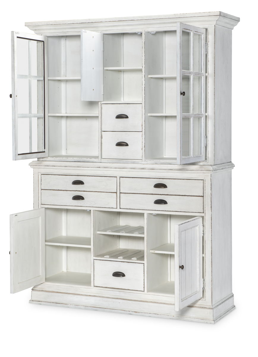 Cottage Park - Credenza Hutch - White