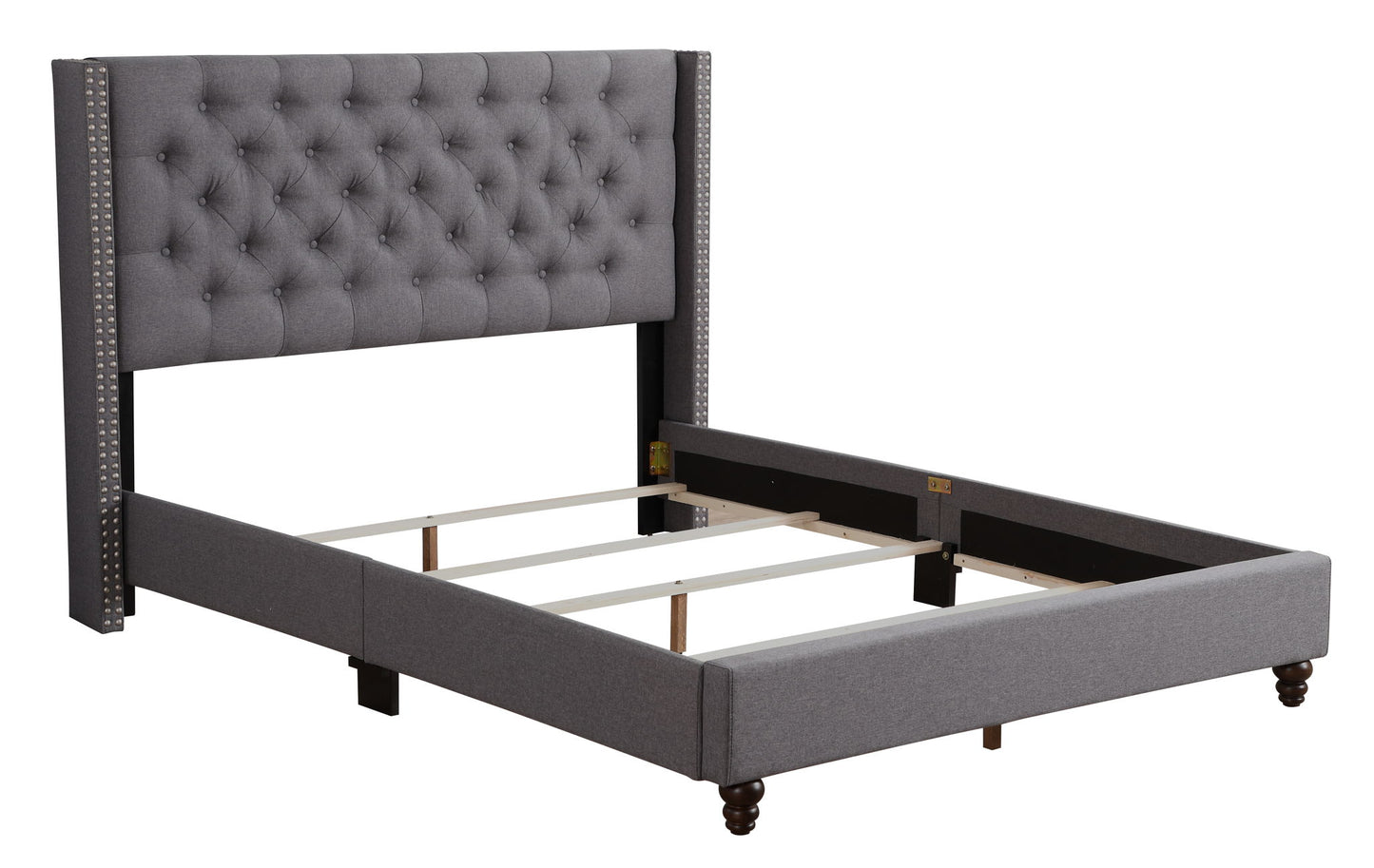 Glory Furniture - Julie - Fabric Upholstered Bed