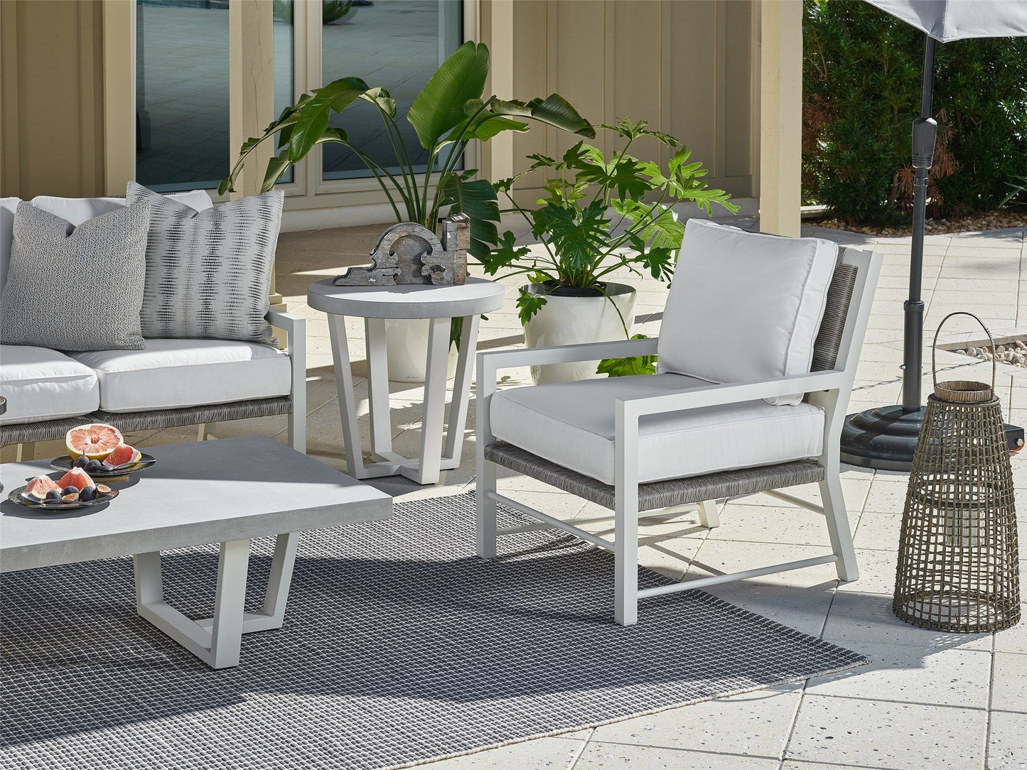 Coastal Living Outdoor / Tybee - Lounge Chair - White