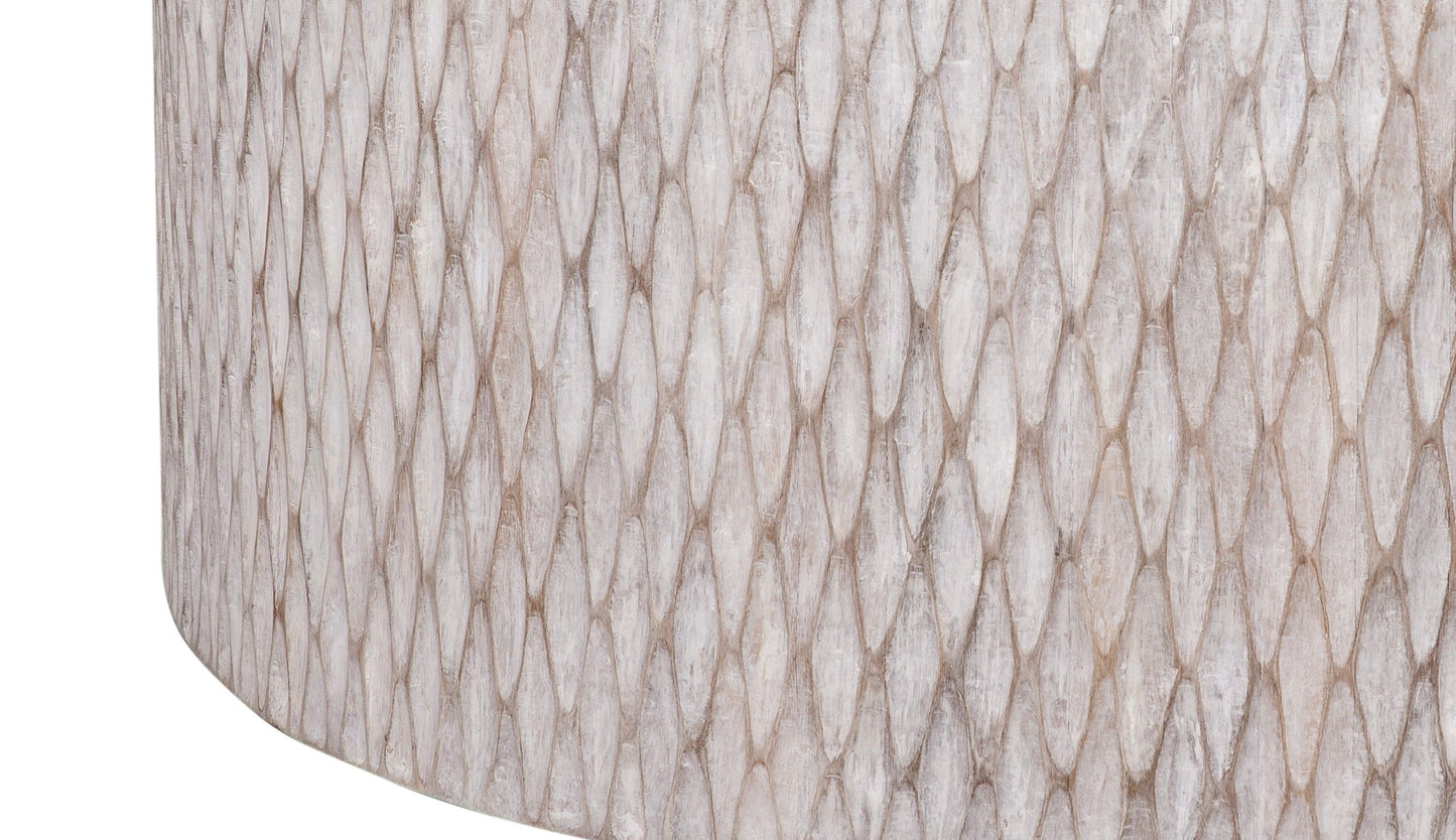 Brewer - Accent Cocktail Table - White