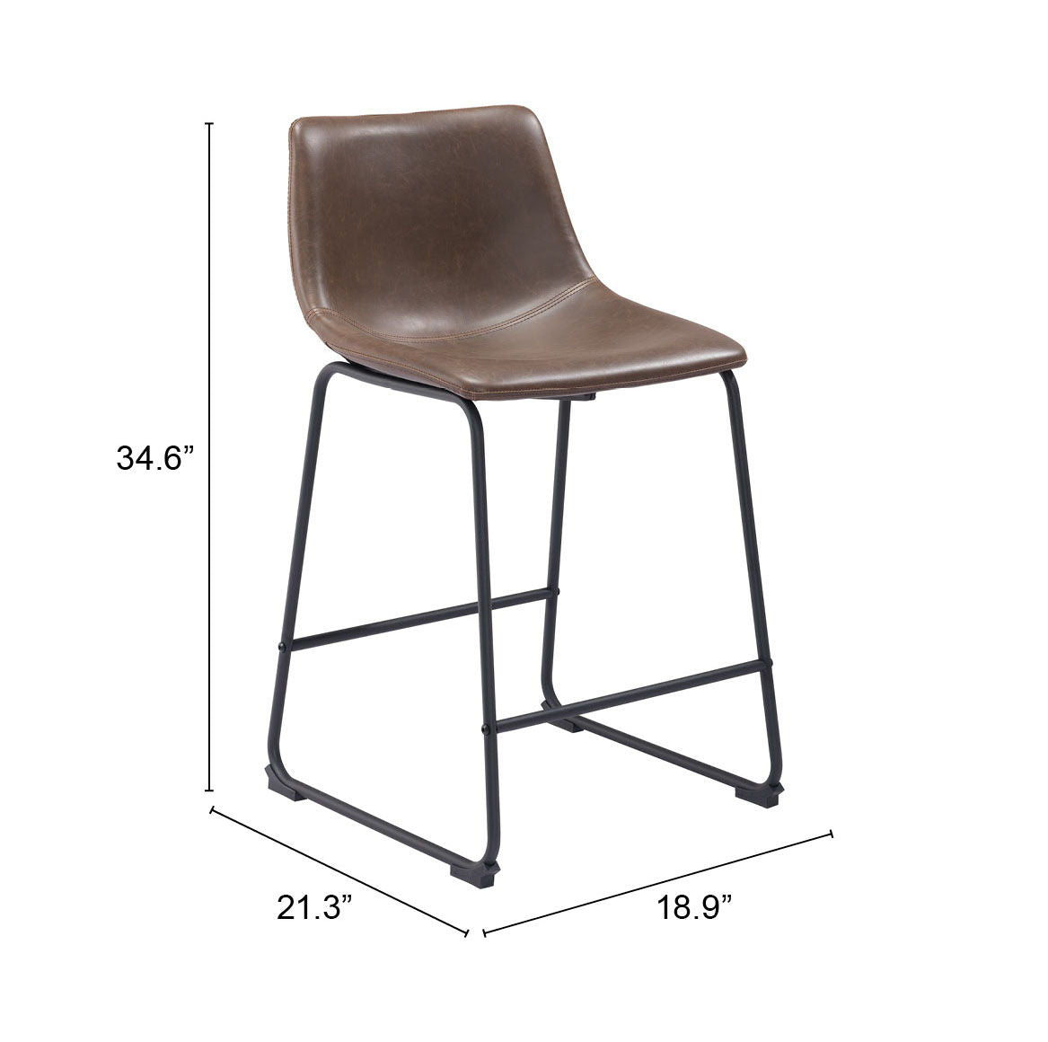 Smart - Counter Chair (Set of 2)