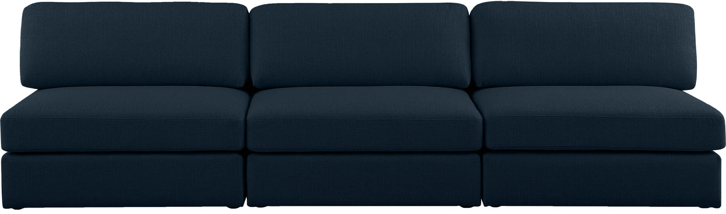 Beckham - Modular 3 Seat Armless Sofa
