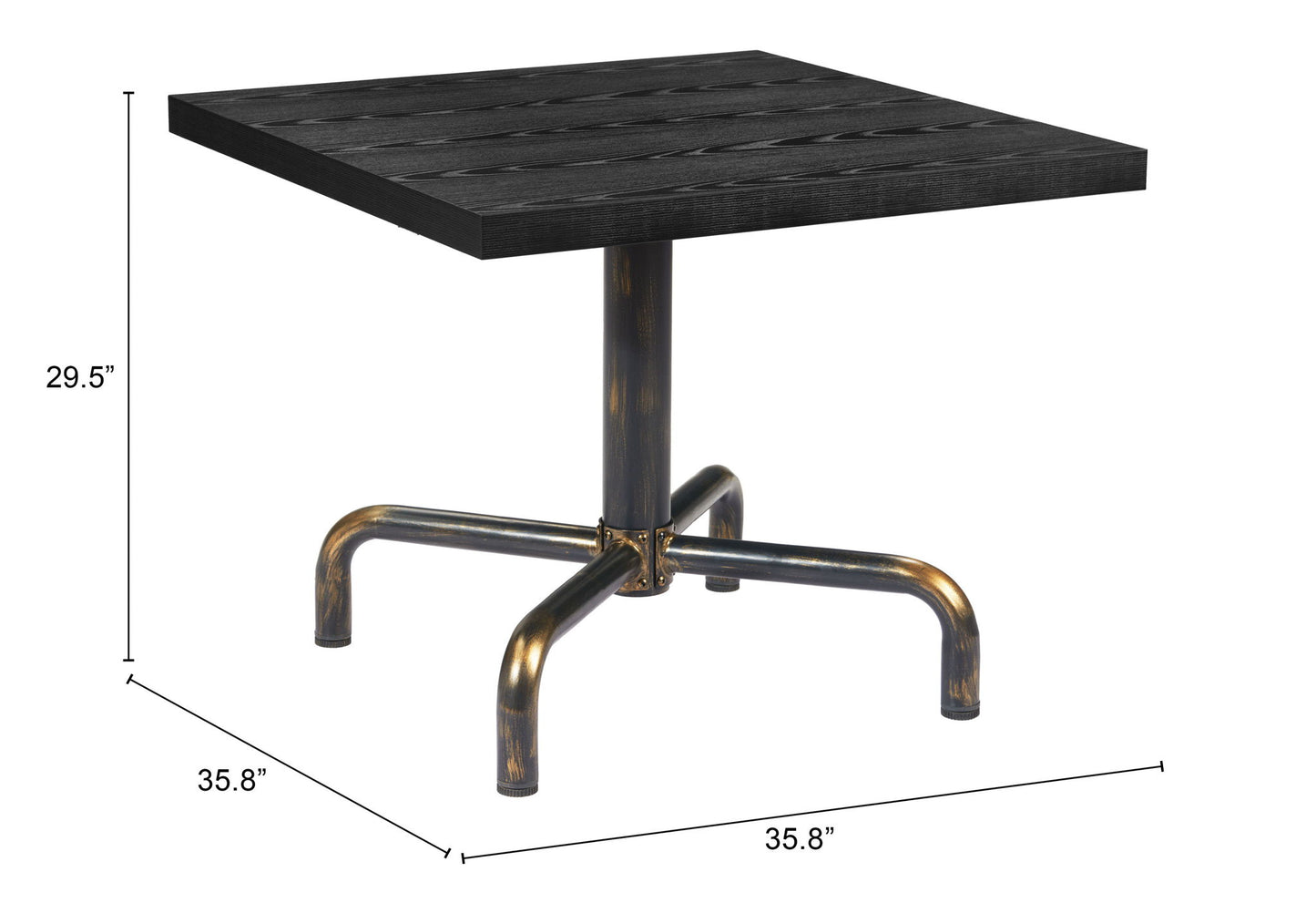 Neum - Bistro Table - Black