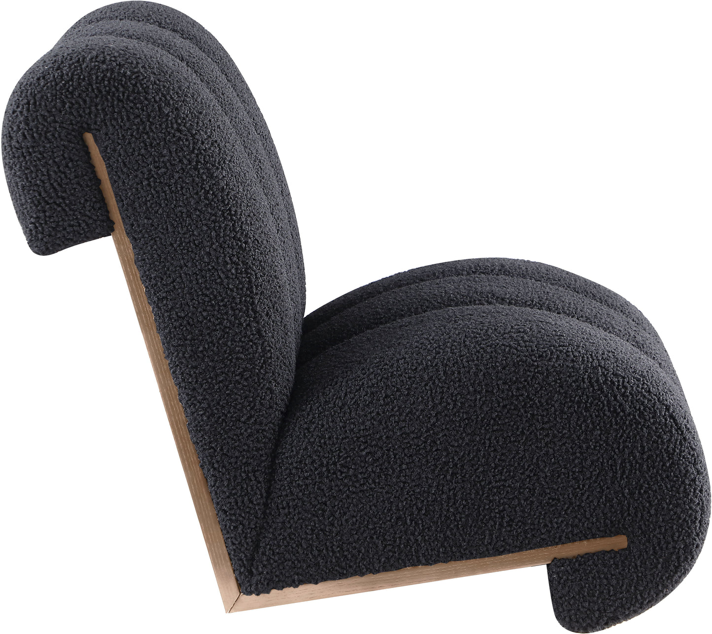 Swoon - Accent Chair With Natural Base