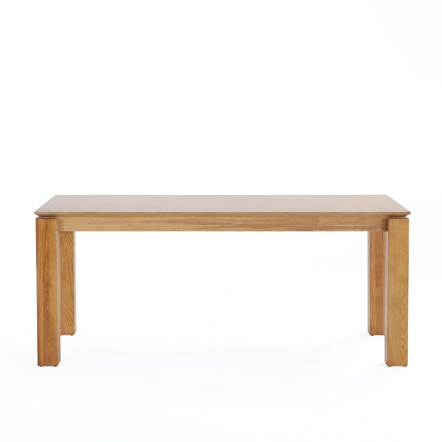 Rockaway Modern 70.86 Solid Wood Dining Table in Nature