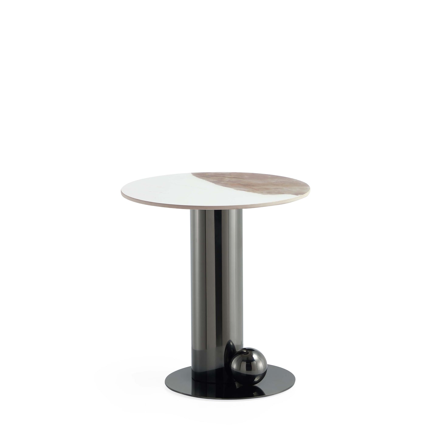 Laurel Modern End Table in Black