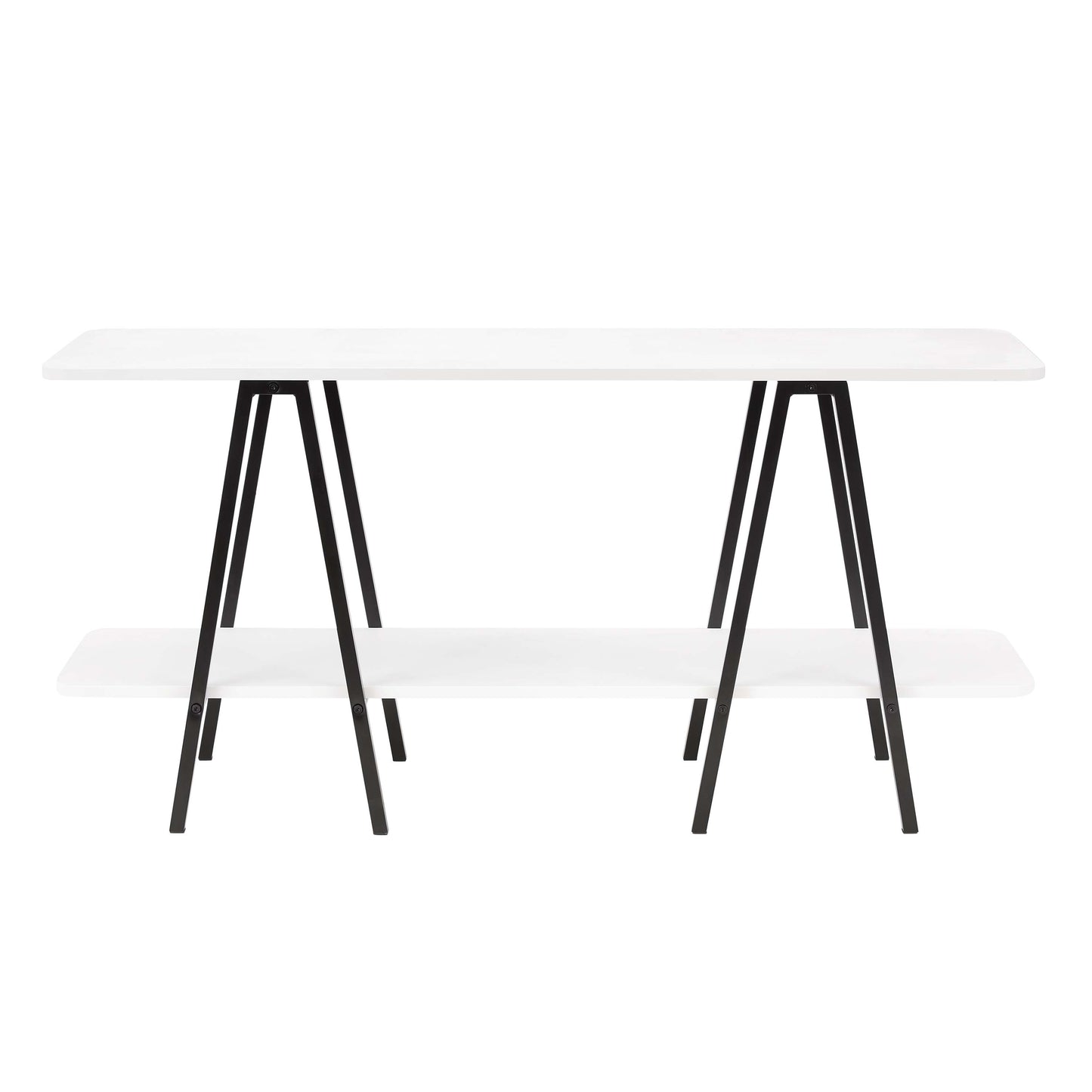 Modern Celine 47.24" Sideboard with 2 Shelves in White