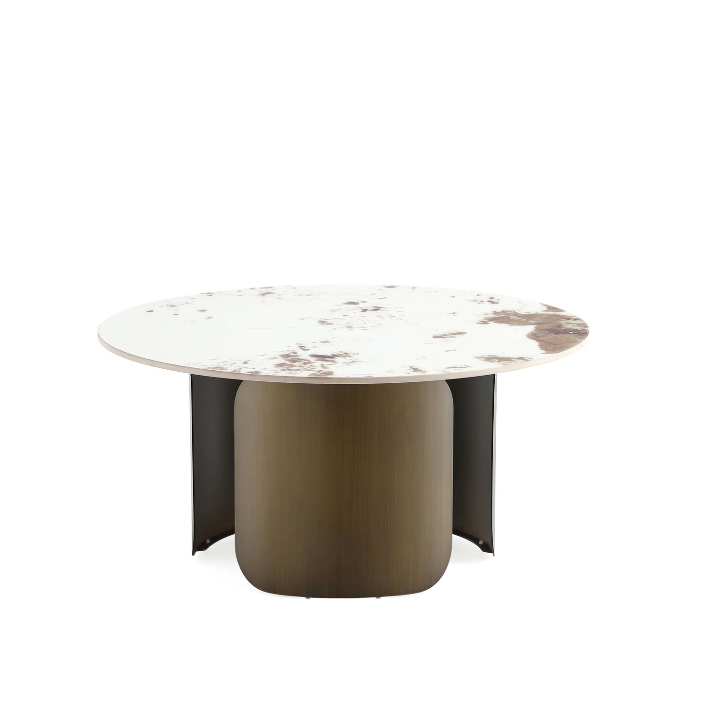 Monica Modern Coffee Table in Gold