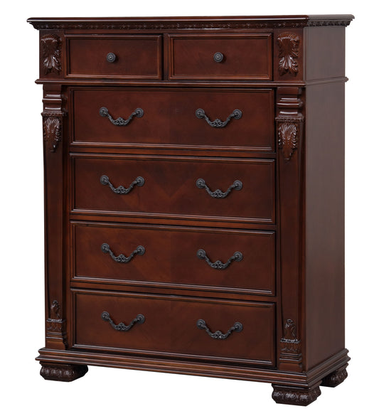 Lyndon - 6 Drawer Chest - Cherry