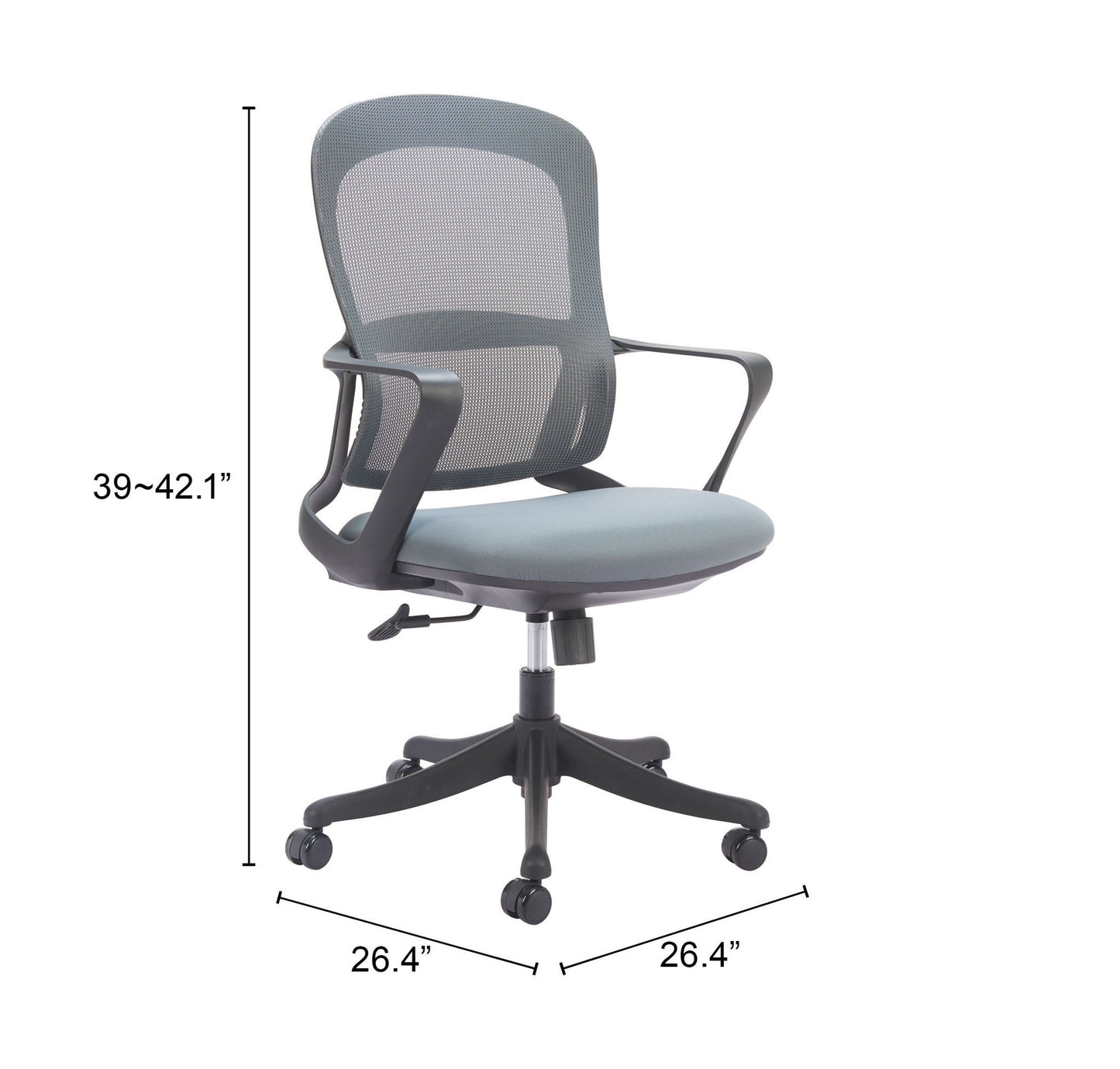 Delo - Office Chair - Gray