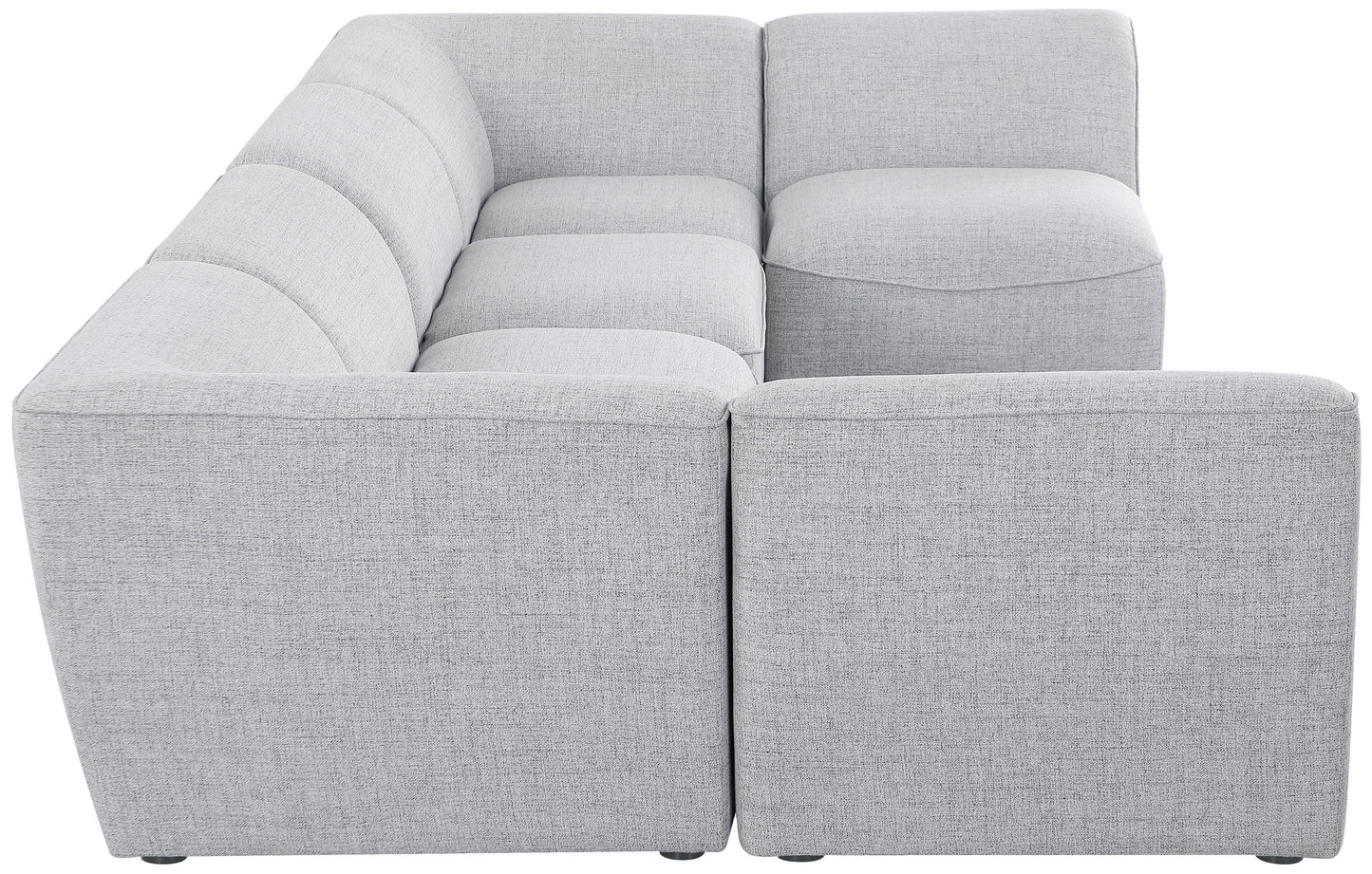 Miramar - Modular Sectional 6 Piece - Gray