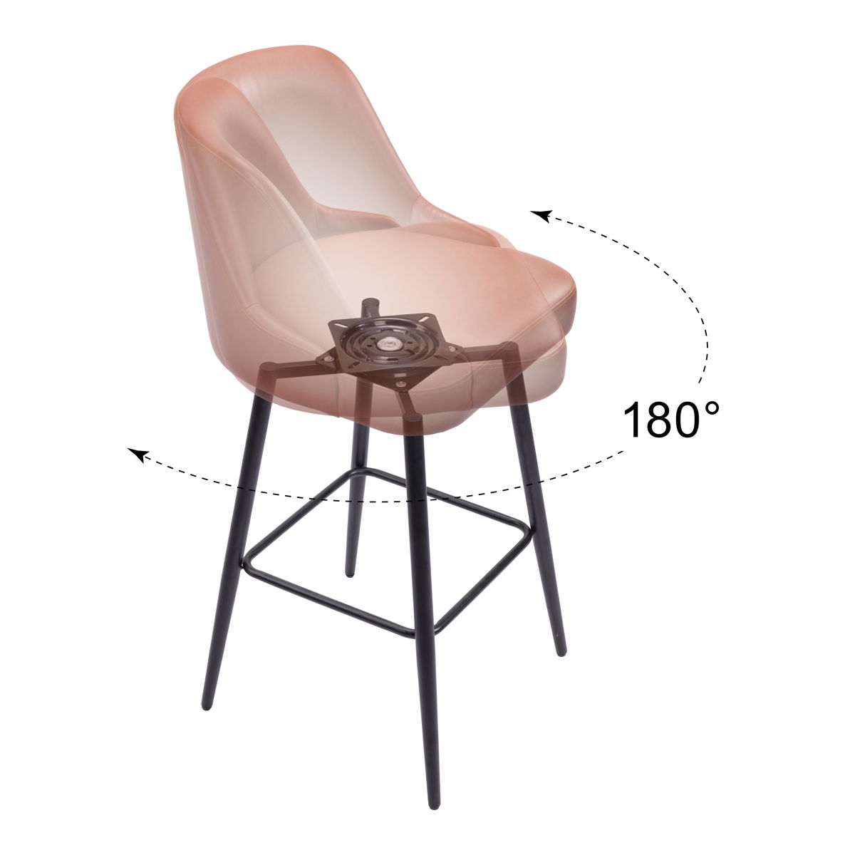 Keppel - Swivel Barstool