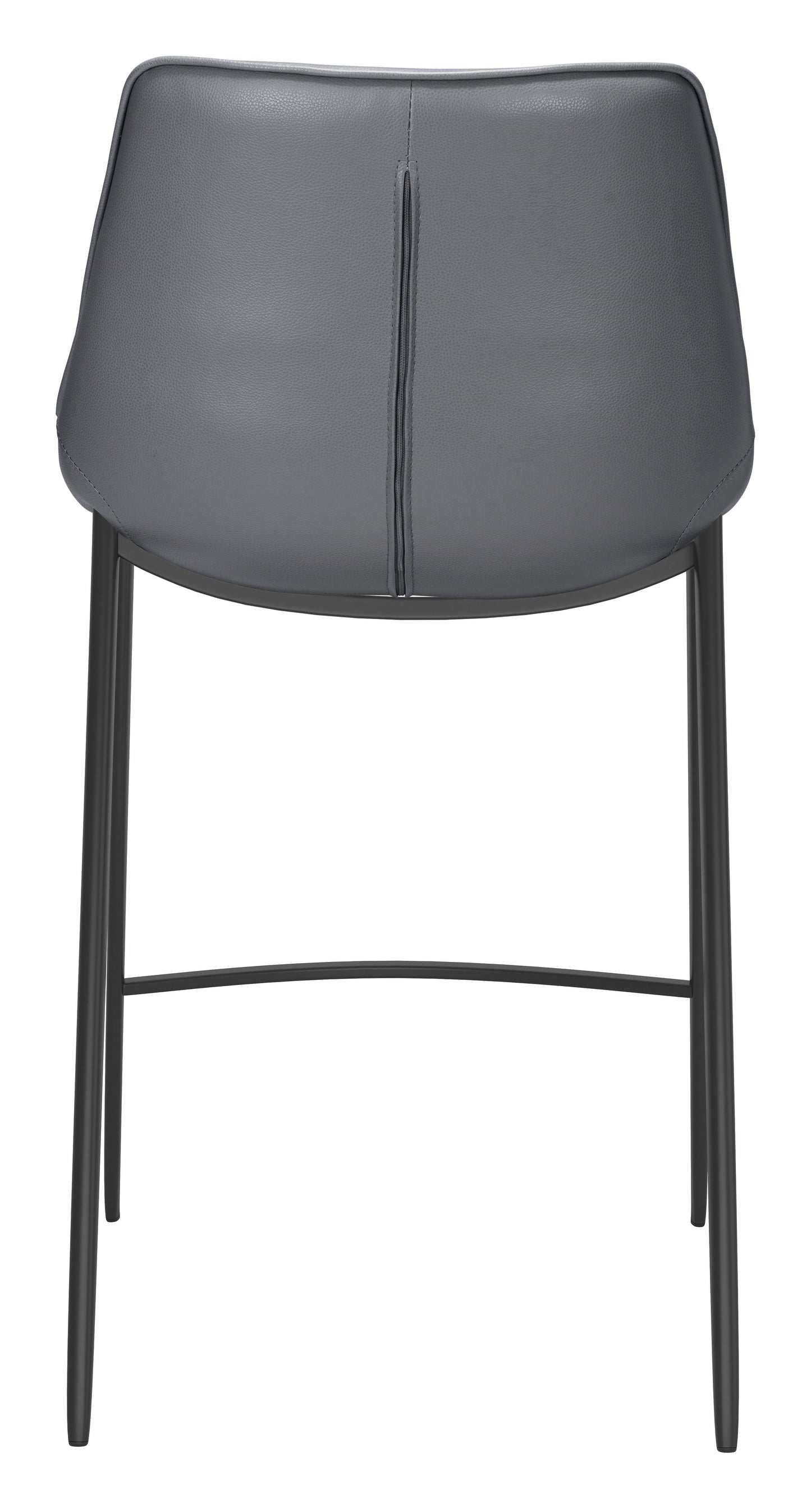 Magnus - Counter Chair (Set of 2) - Dark Gray / Black